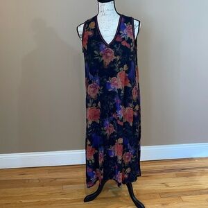 NWOT Johnny Was Floral Maxi Dress ( Size Petite Medium )